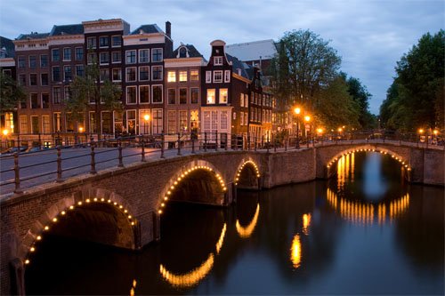 Amsterdam the capital city of Netherlands