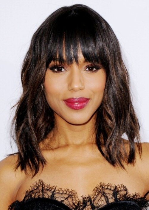 Top 50 Hairstyles for Long Faces_47