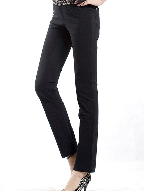 black pants