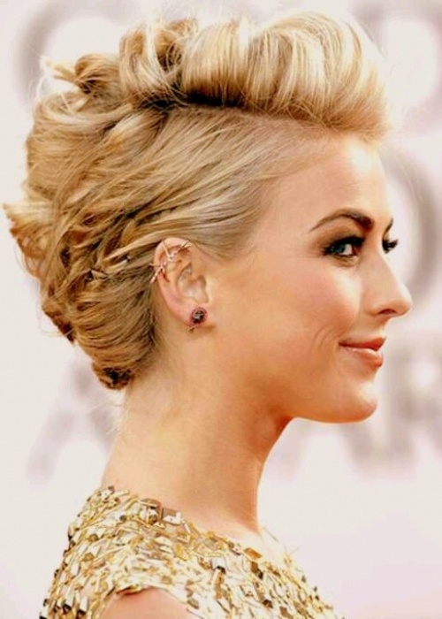 updo hairstyles for very short hair
