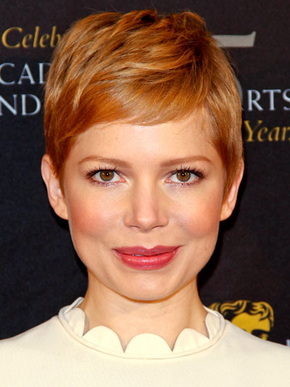 michelle williams pixie shag