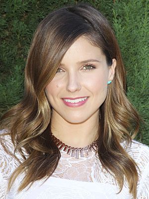 Sophia Bush Side Swept Bangs: Long with a Zig Zag Parting