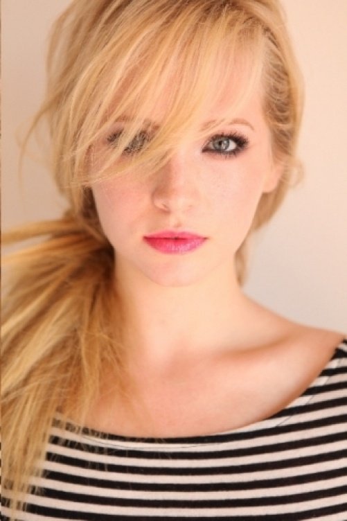 Candice Accola Side Swept Bangs: Long and Light Bangs