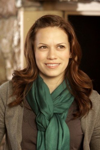 Bethany Joy Lenz Side Swept Bangs: Pinned Back