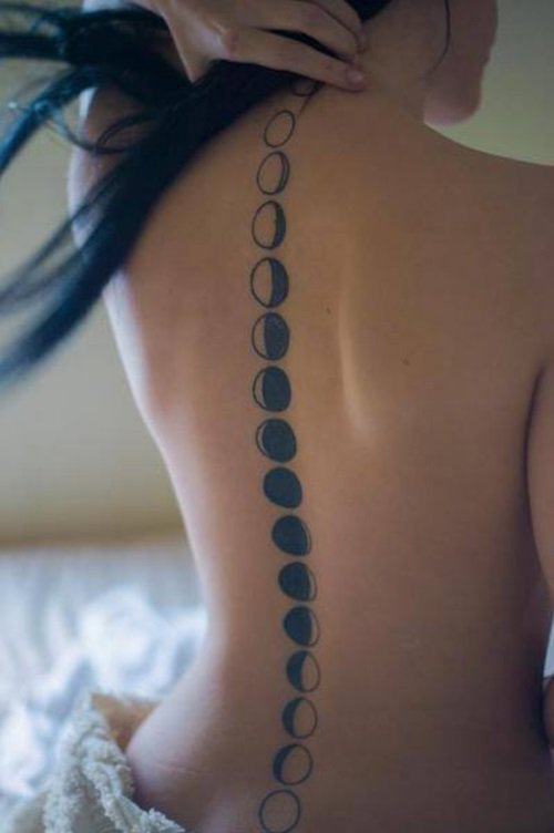 Spine tattoo