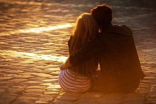 arm around