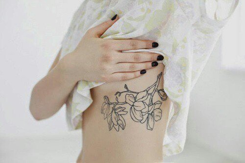 rib tattoos
