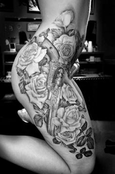 Guns and Roses - Side Piece