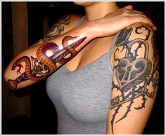 Snake and Sword - Outer Arm Piece