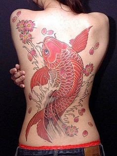 Koi Fish - Back Piece
