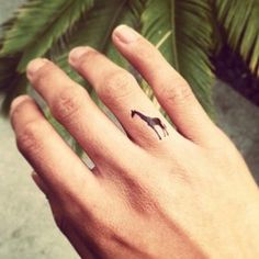 Giraffe - Finger Piece