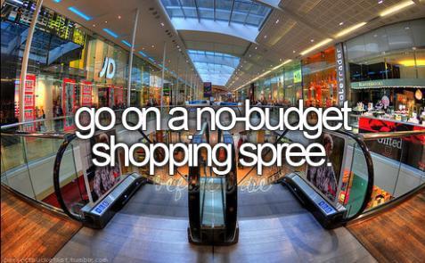 shopping spree
