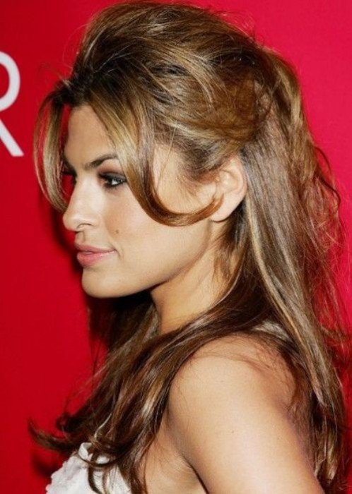 Best half up half down hairstyle_19