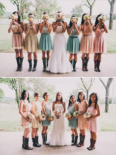 Country Bridesmaids Dresses