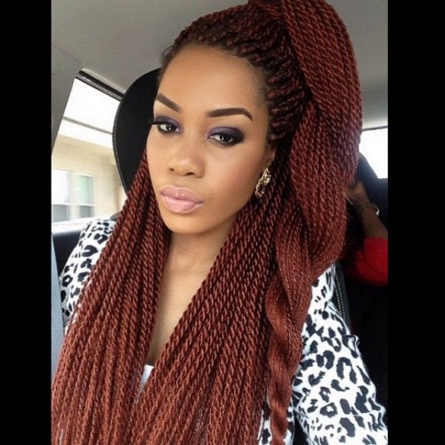 40 Senegalese Twist Hairstyles for Black Women  herinterest.com/