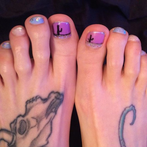 toe nail designs