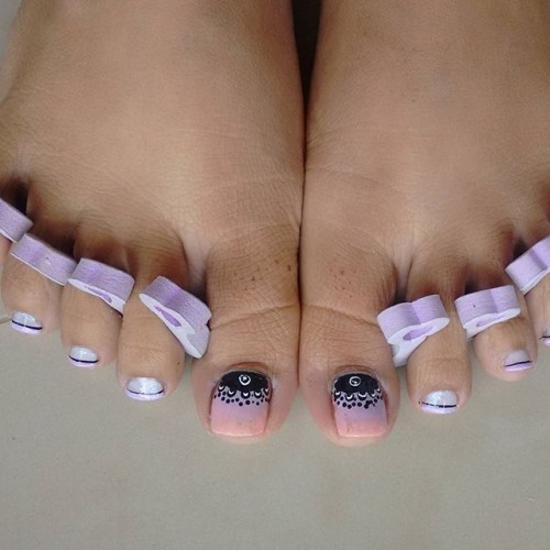 toe nail designs