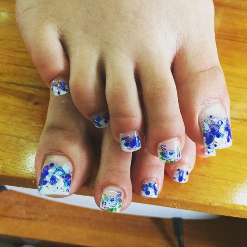 toe nail designs