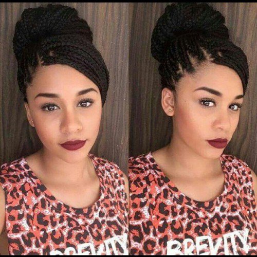 50 Trendy Box Braids Hairstyles Herinterest Com