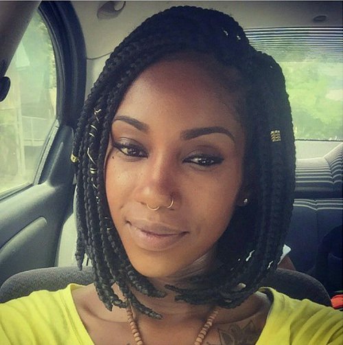 50 Trendy Box Braids Hairstyles  herinterest.com/