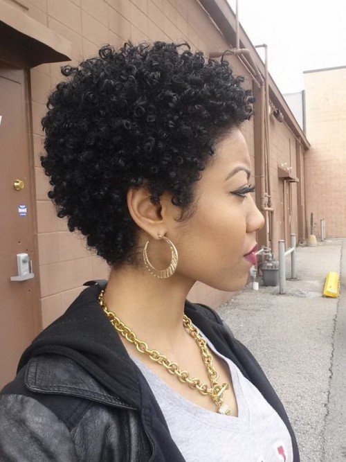 50 Fabulous Short Natural Hairstyles Herinterest Com