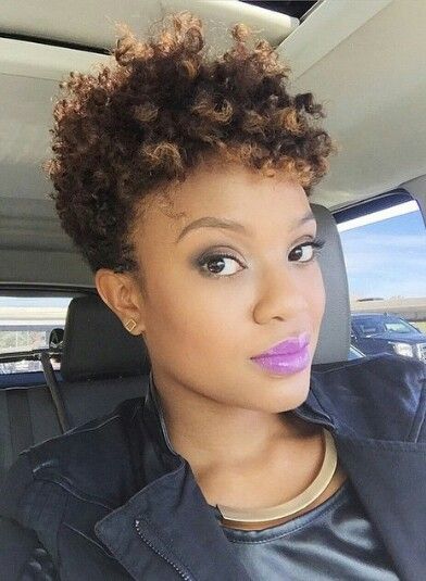 50 Fabulous Short Natural Hairstyles  herinterest.com/