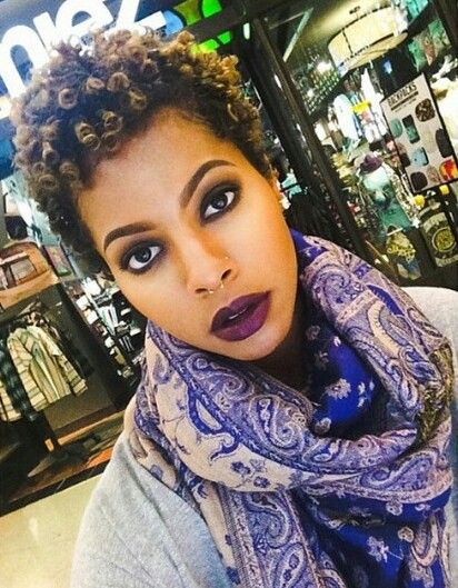 short natural hairstyle_35