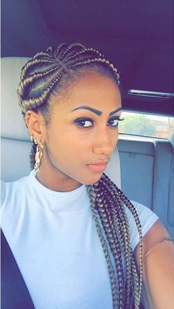 50 Ghana Braids Styles Herinterest Com