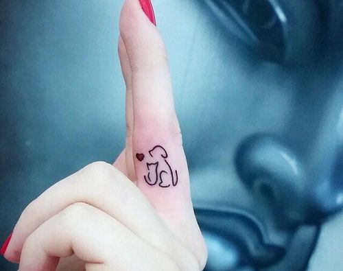 50 Finger Tattoos | herinterest.com/