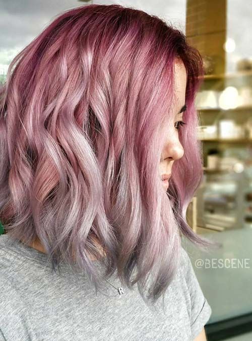 50 Rose Gold Hair Ideas  herinterest.com/