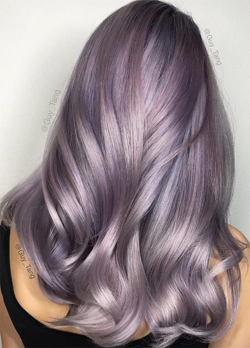 40 Purple Balayage Looks herinterest com 