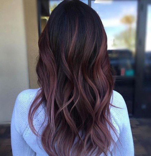 40 Purple Balayage Looks Herinterest Com