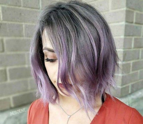 40 Purple Balayage Looks  herinterest.com/