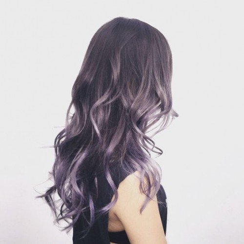 40 Purple Balayage Looks Herinterest Com