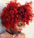 30 Short Curly Hairstyles for Black Women 22