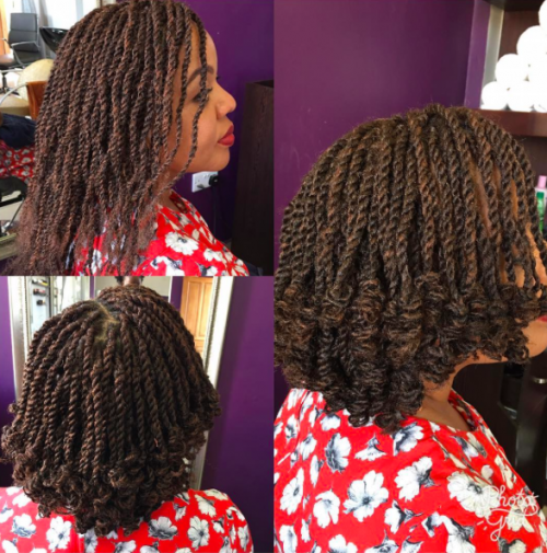 40 Twist Hairstyles for Natural Hair 2017 1