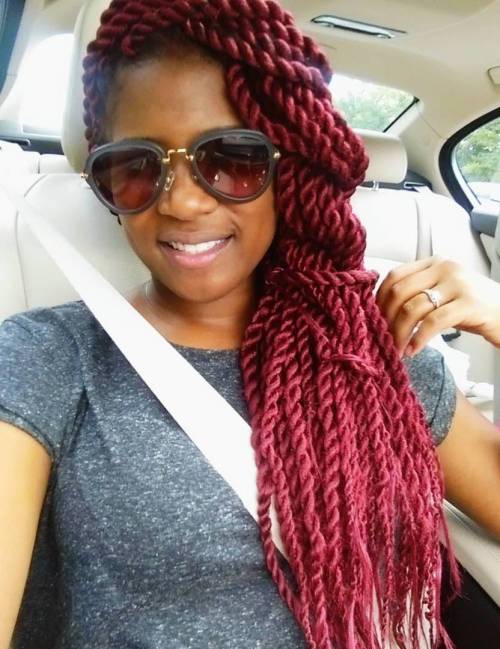 40 Twist Hairstyles for Natural Hair 2017 14