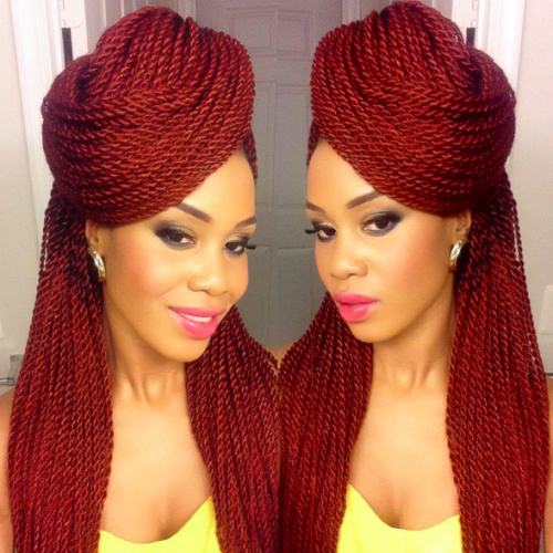 40 Twist Hairstyles for Natural Hair 2017 21