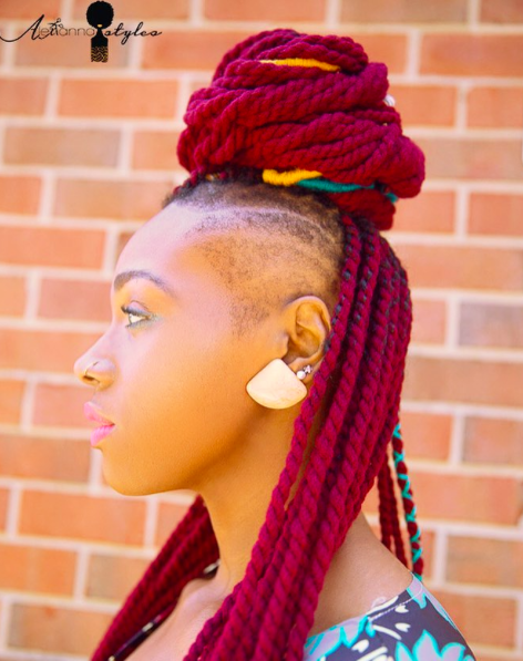 40 Twist Hairstyles for Natural Hair 2017 22