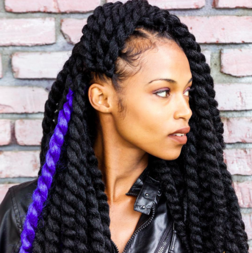 40 Twist Hairstyles for Natural Hair 2017 26