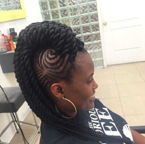 40 Twist Hairstyles for Natural Hair 2017 30