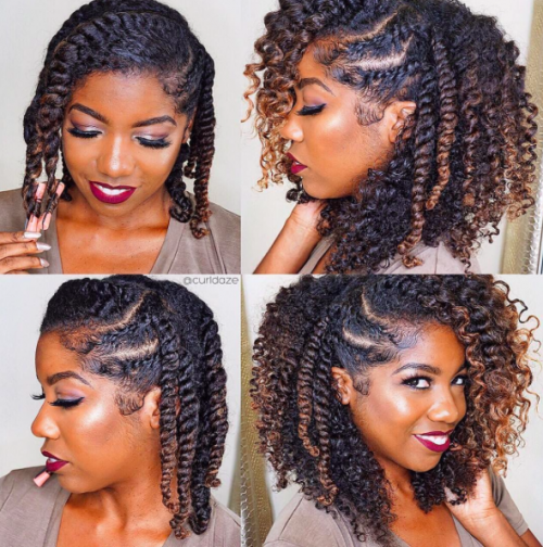 40 Twist Hairstyles For Natural Hair 2017 Herinterest Com