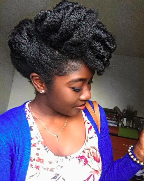 40 Twist Hairstyles for Natural Hair 2017 37