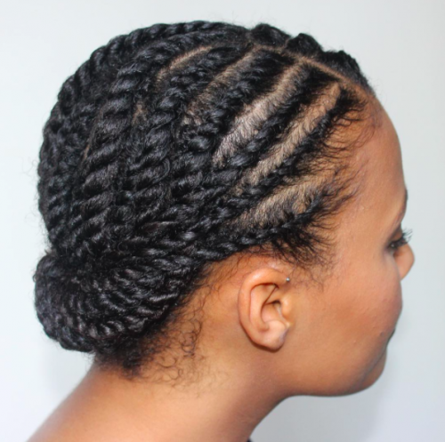 Flat Twist Hair Designs