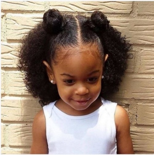 40 Cute Hairstyles For Black Little Girls Herinterest Com