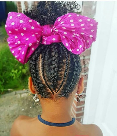 African American Little Girl Hairstyles With Headbands