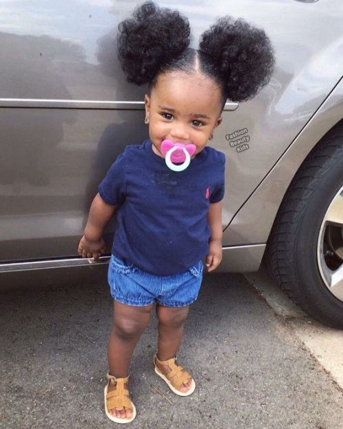 40 Cute Hairstyles For Black Little Girls Herinterest Com