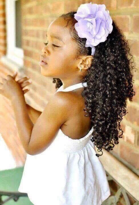 40 Cute Hairstyles For Black Little Girls Herinterest Com