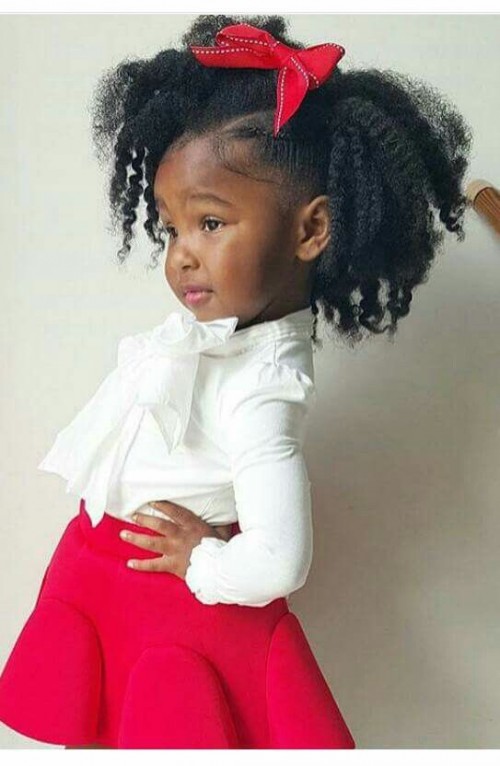 40 Cute Hairstyles for Black Little Girls  herinterest.com/