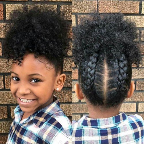 40 Cute Hairstyles For Black Little Girls Herinterest Com